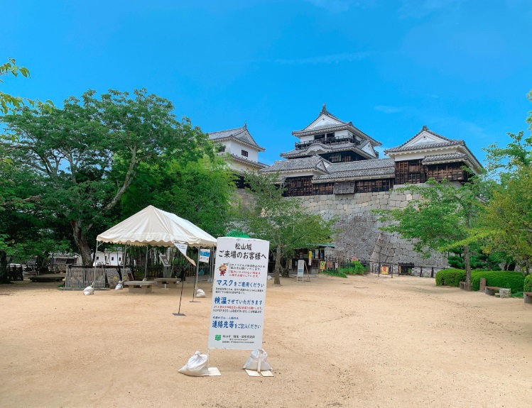松山城の本丸