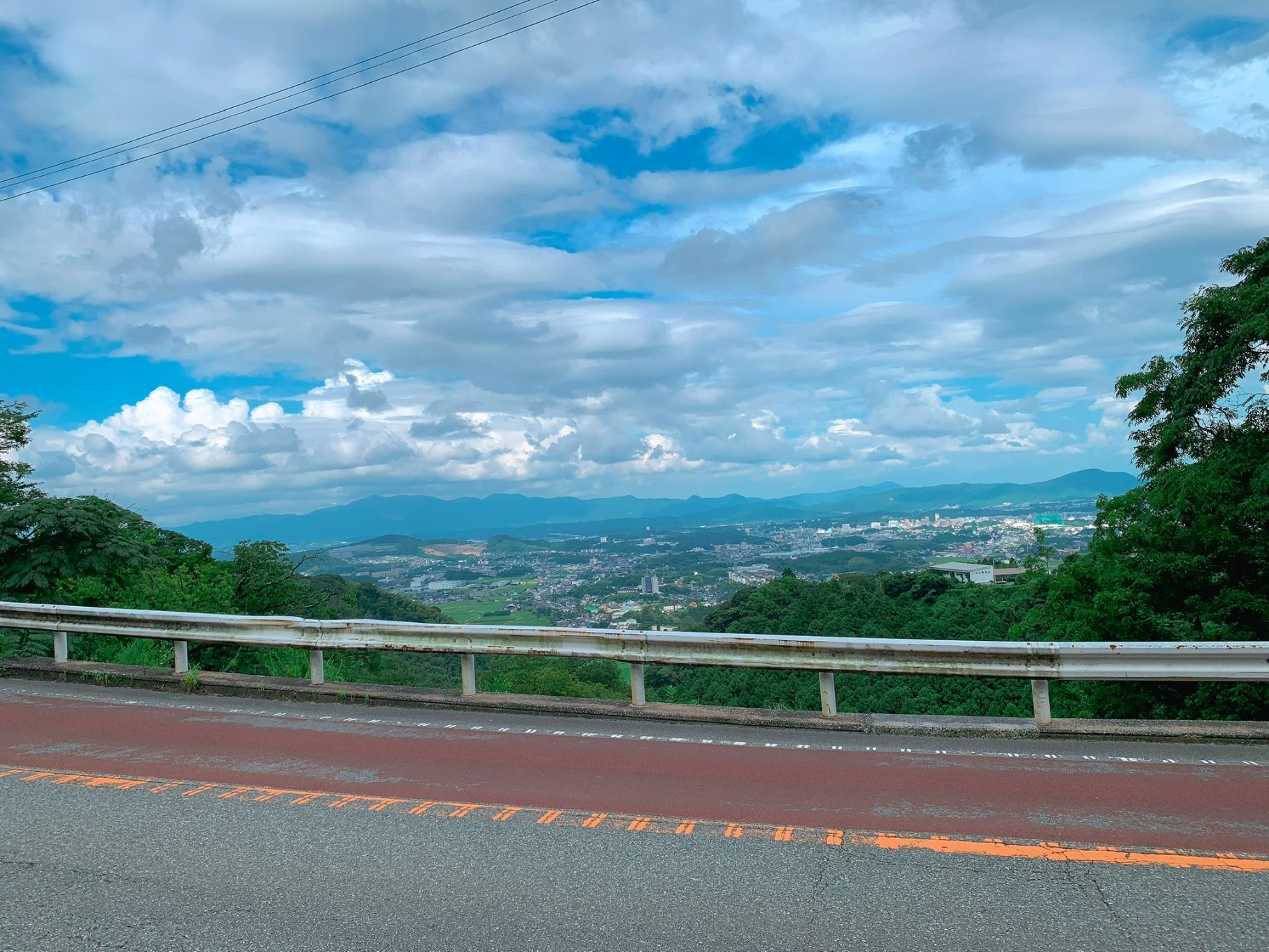 八木山峠,飯塚市の風景
